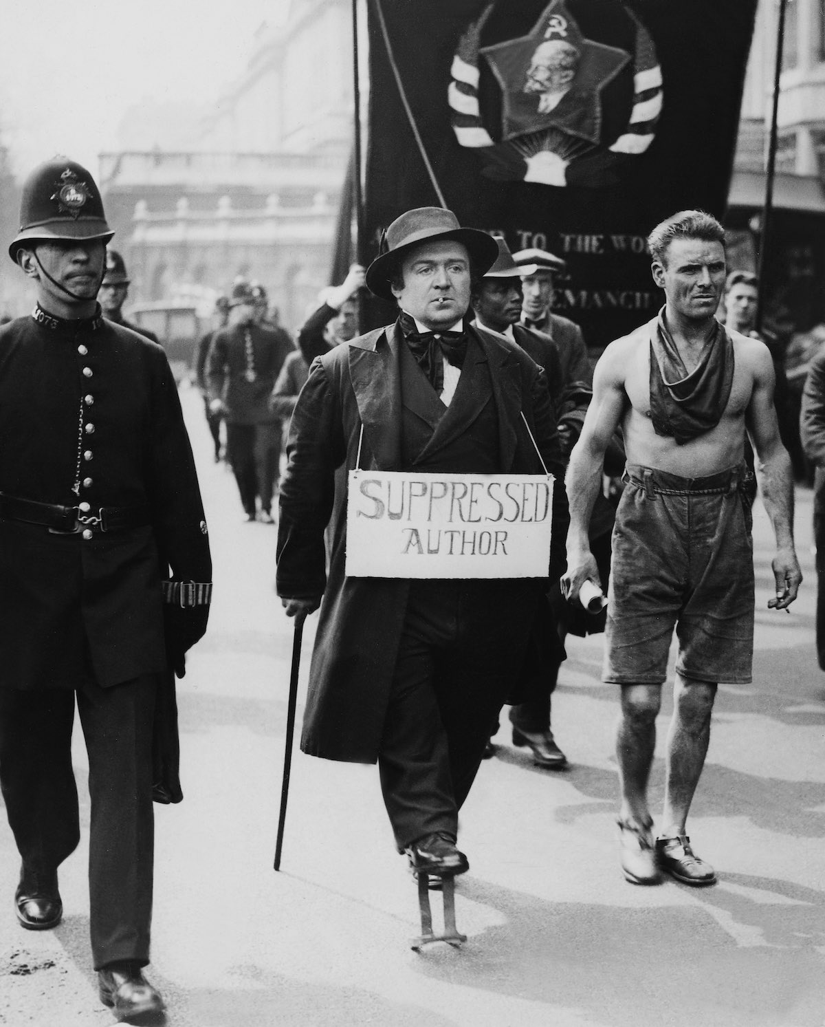 Коммунистическая демонстрация в Англии, 1928.jpg