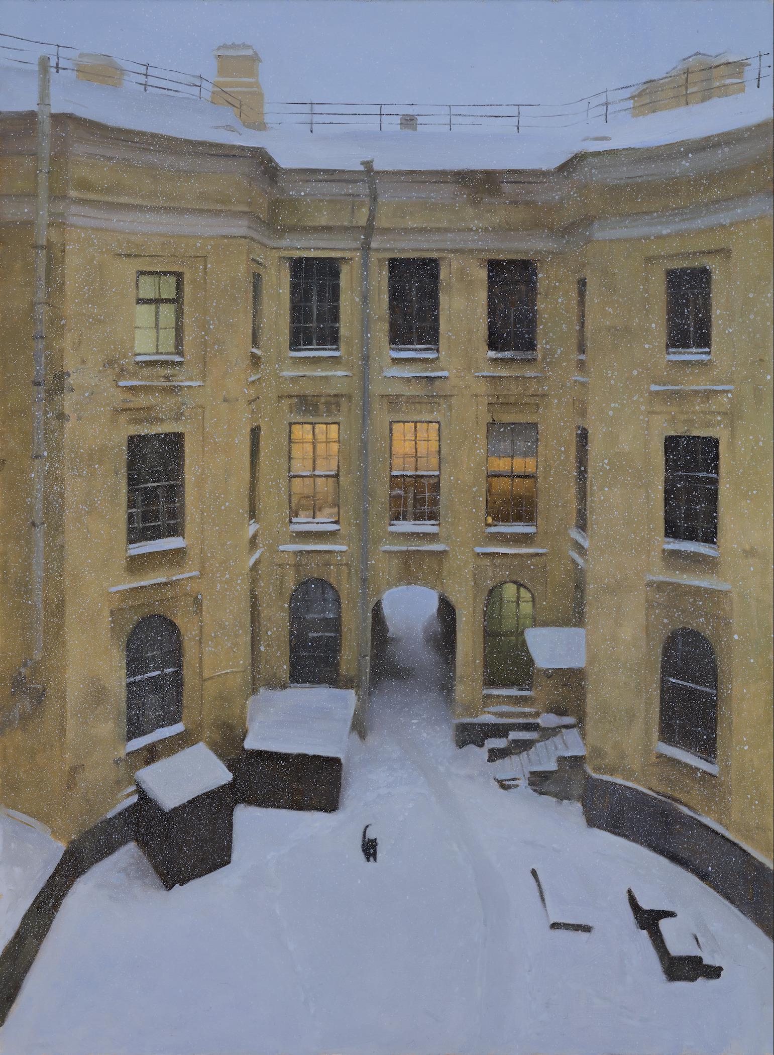 Winter Evening, Ksenya Istomina (b. 1991-).jpeg