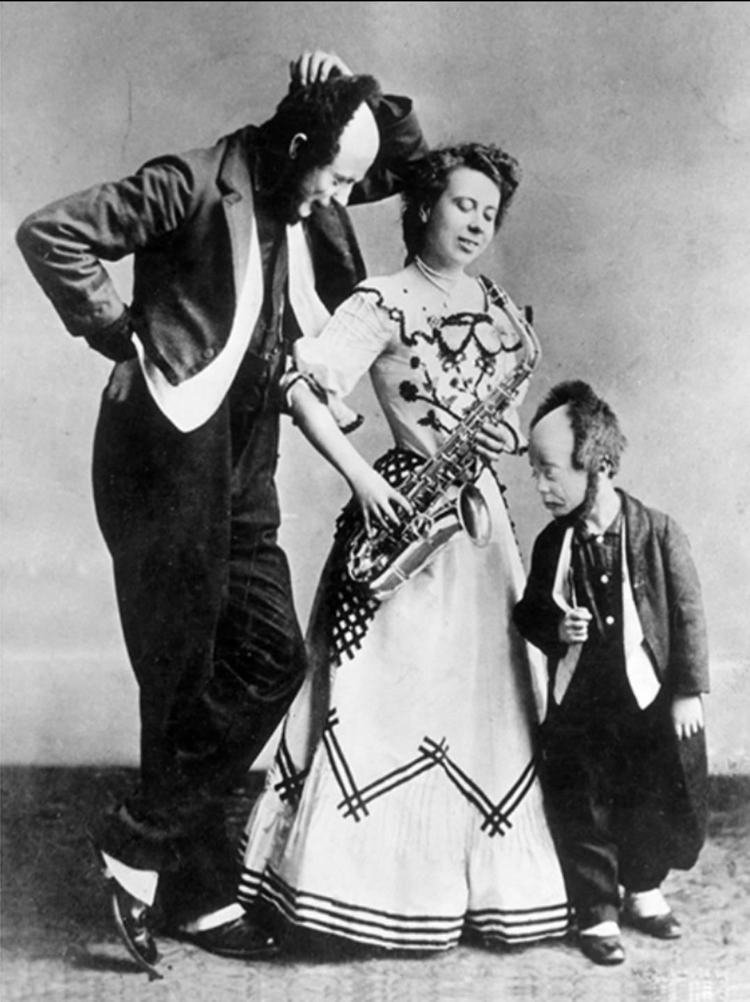 Buster Keaton first started performing in a vaudeville act with his mother and father at the tender age of three. (c.1900) (2).jpg