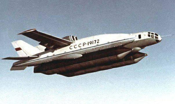 Bartini Beriev VVA-14, a ground effect aircraft designed to hunt submarines, (1972), Designer - Robert Bartini (1).jpg
