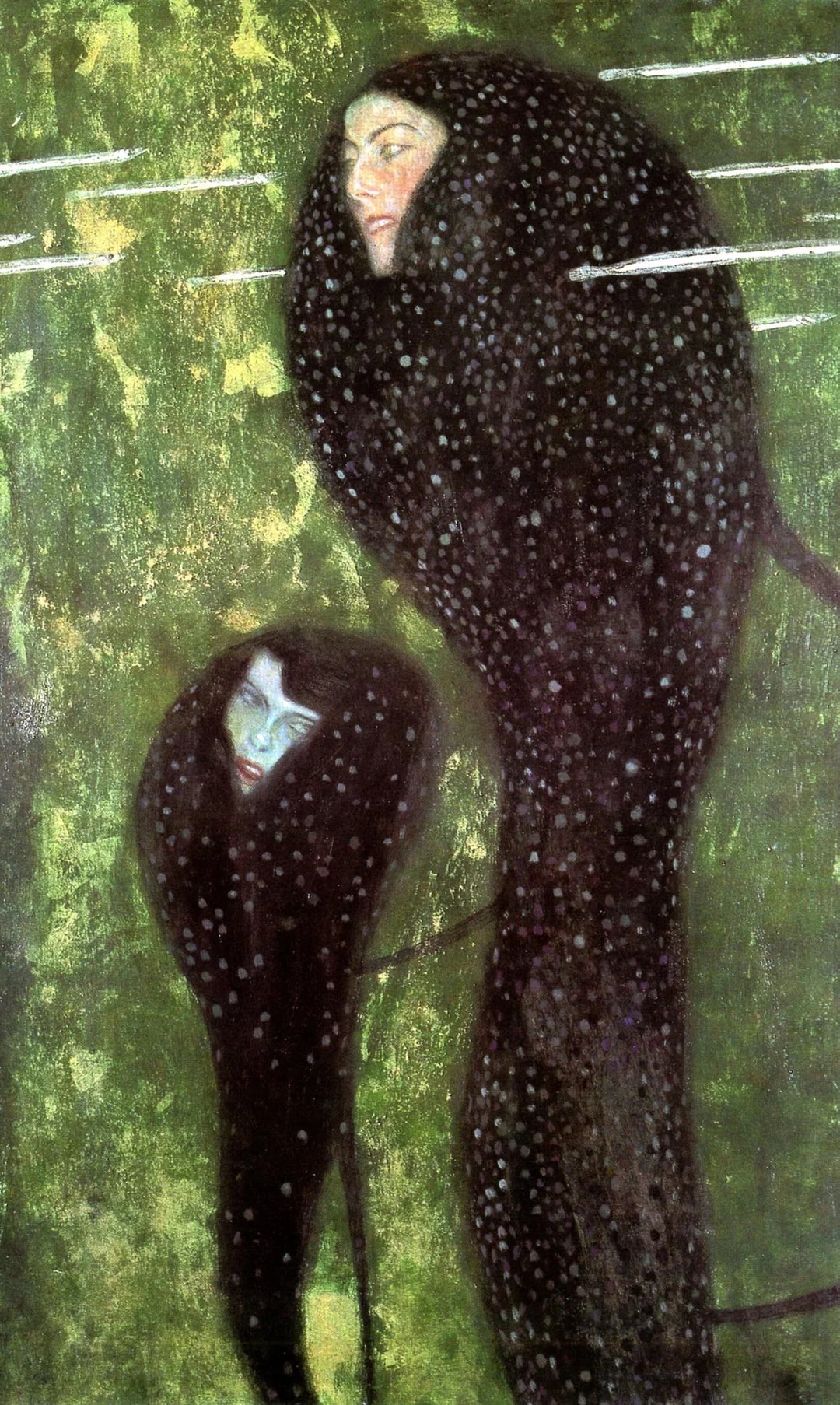 Gustav Klimt, Water Nymphs. Silverfish, 1899.jpg