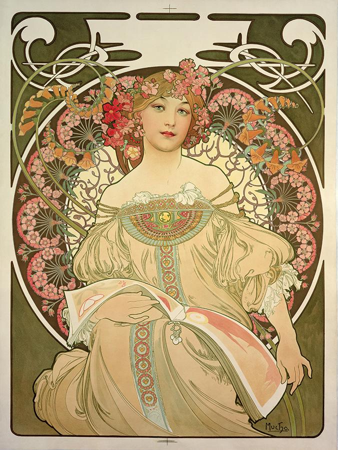 Alphonse Mucha - Rêverie (1898).jpeg