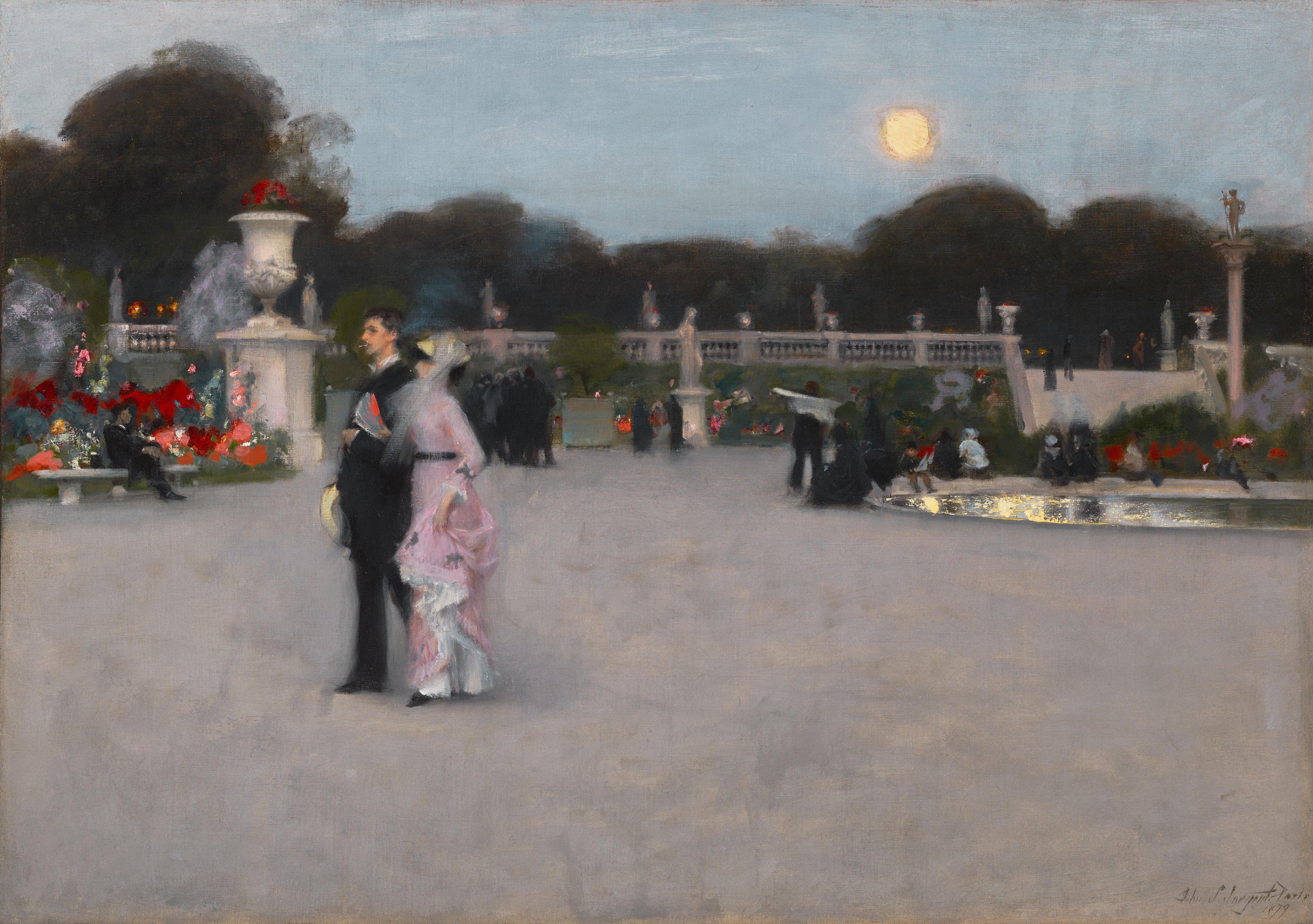 John Singer Sargent - In the Luxembourg Gardens (1879).jpeg