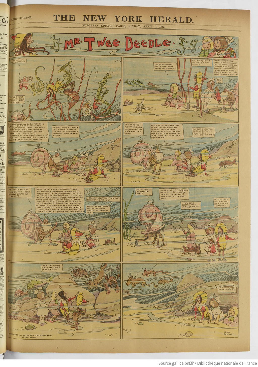 Johnny Gruelle. Mr. Twee Deedle. The_New_York_herald 1912-04-07. CS, p. 1.jpeg