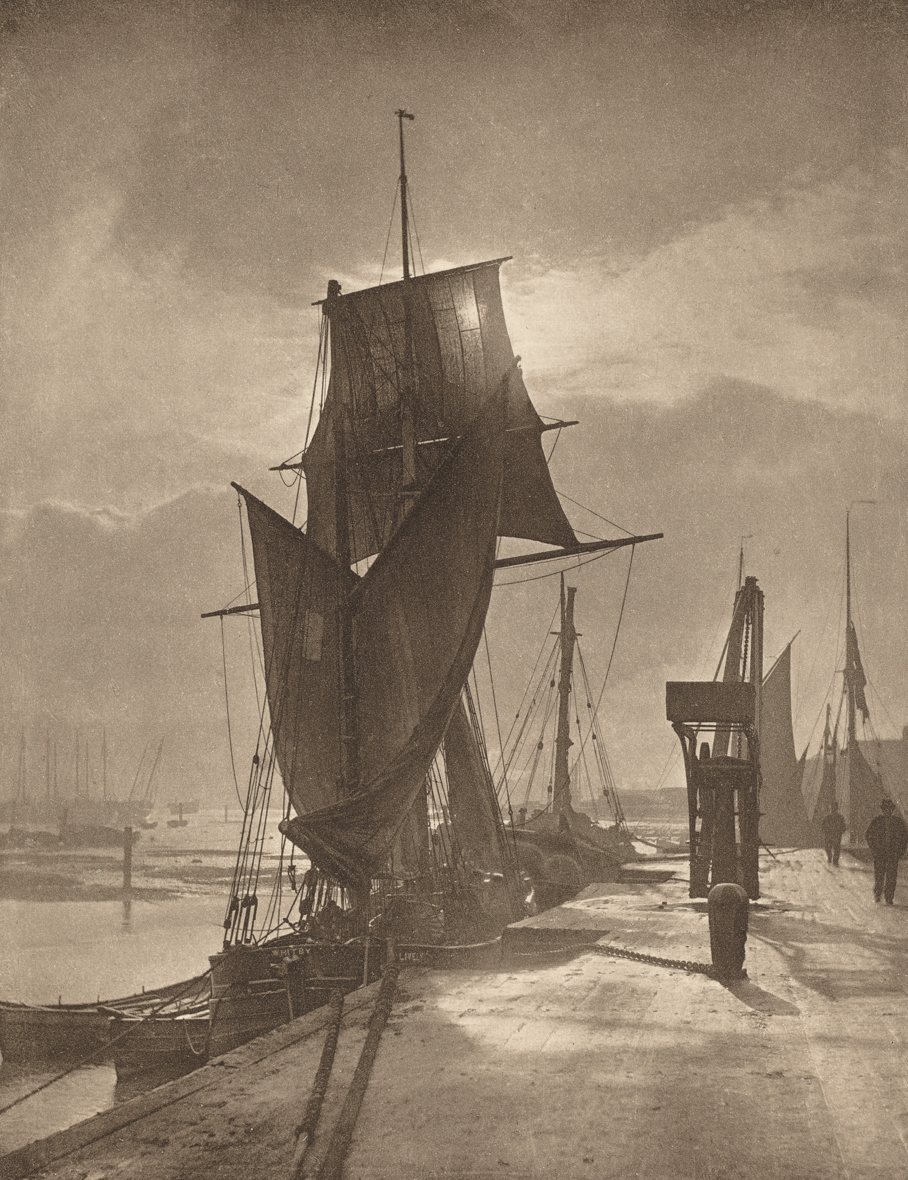 Sunshine and Shadow. Whitby 1890s.jpeg