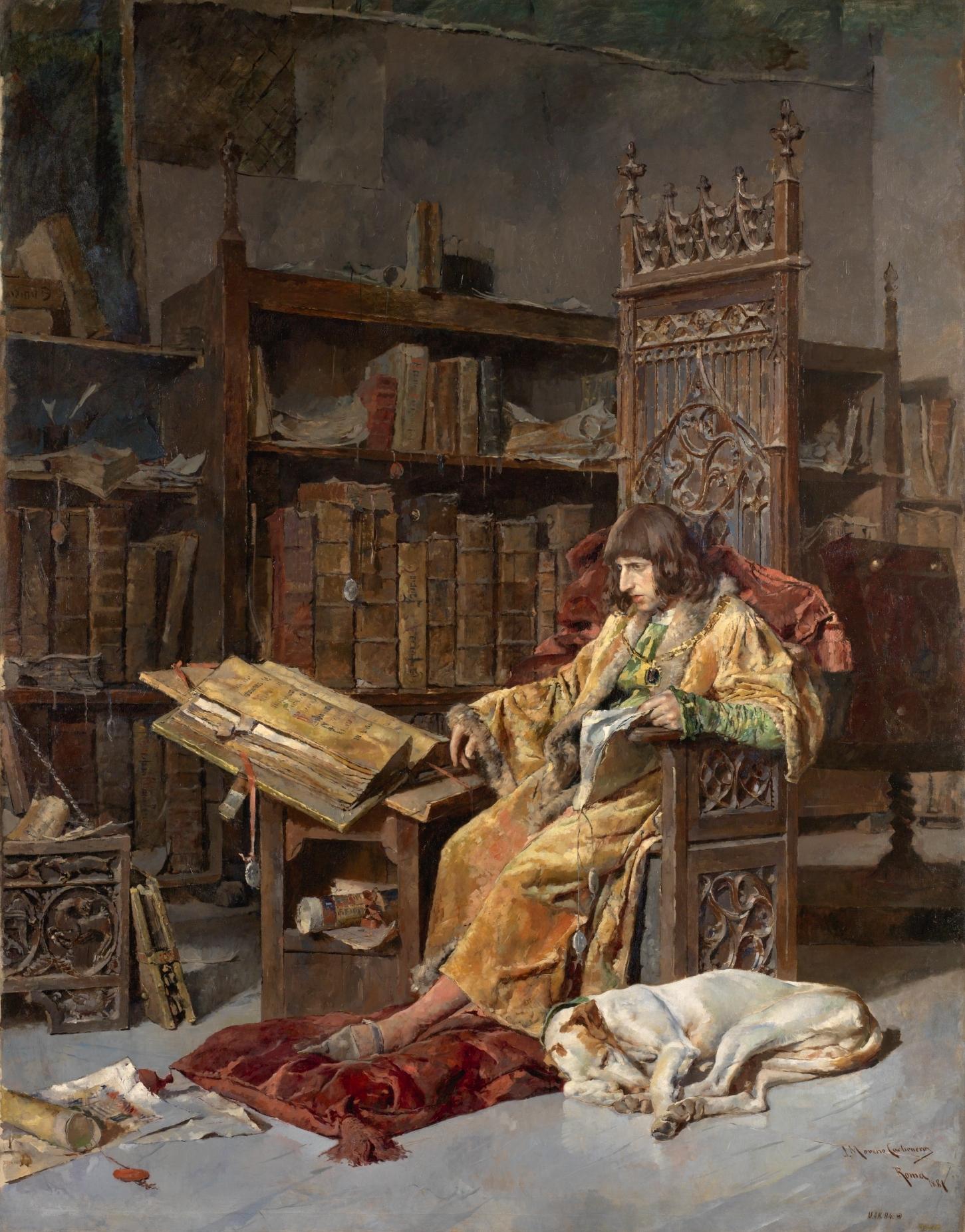 Charles, Prince of Viana (1881) by Jose Moreno Carbonero.jpeg