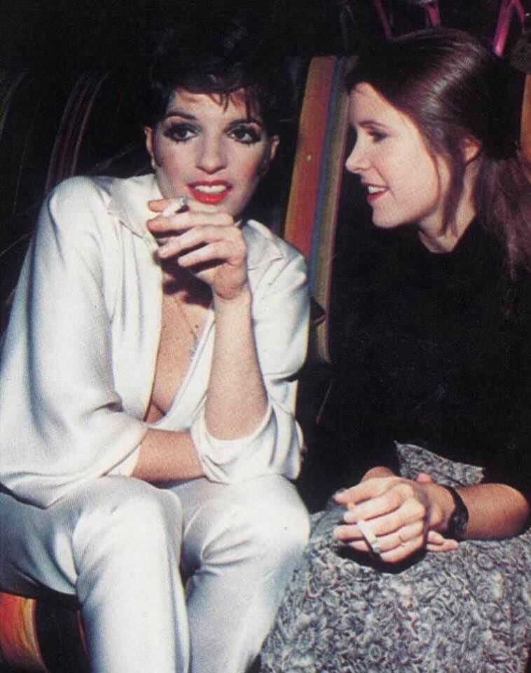 Liza Minnelli and Carrie Fisher, 1970s.jpeg