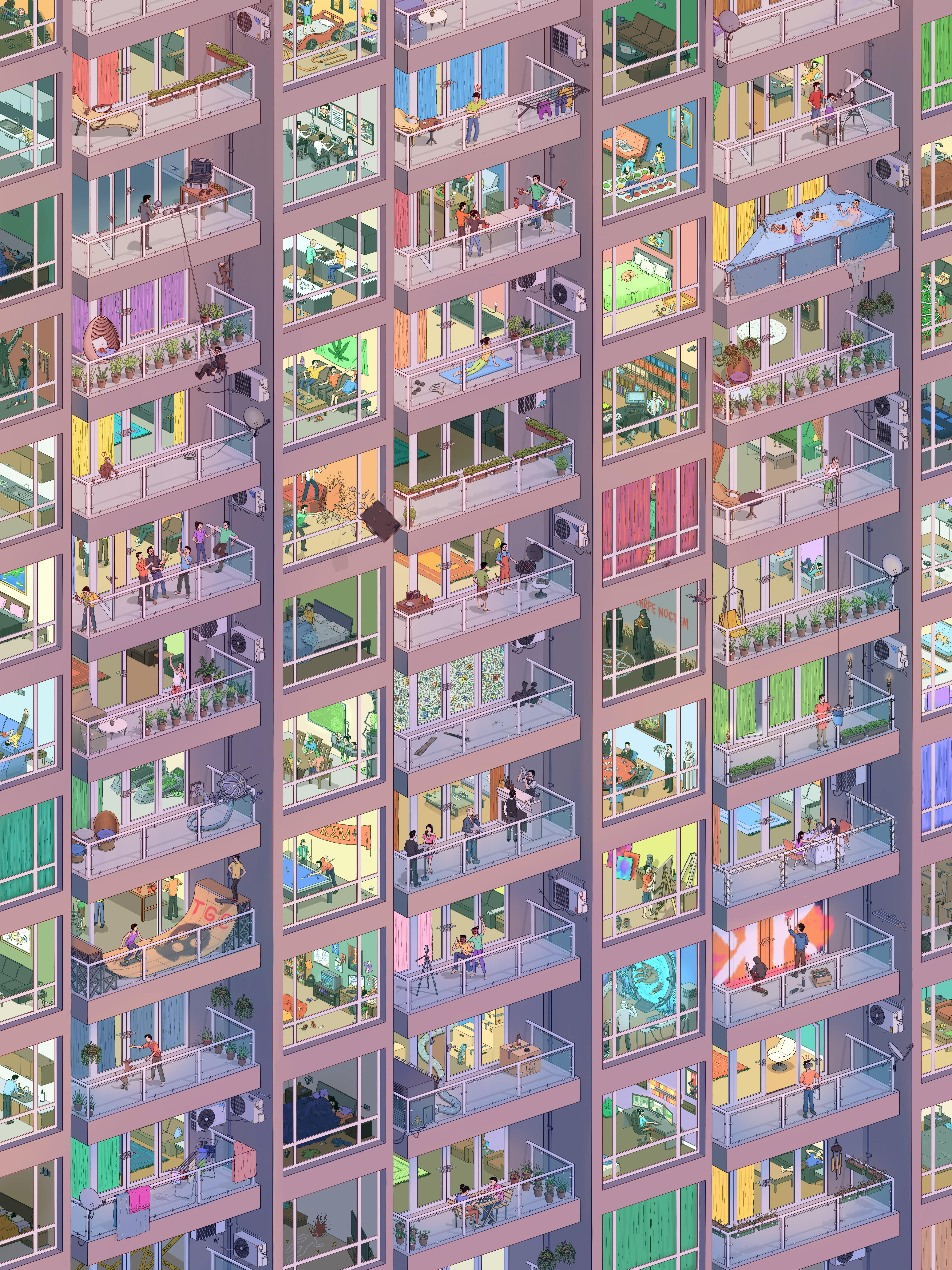 Complex Routine, Karan Kalra, digital, 2023.jpeg