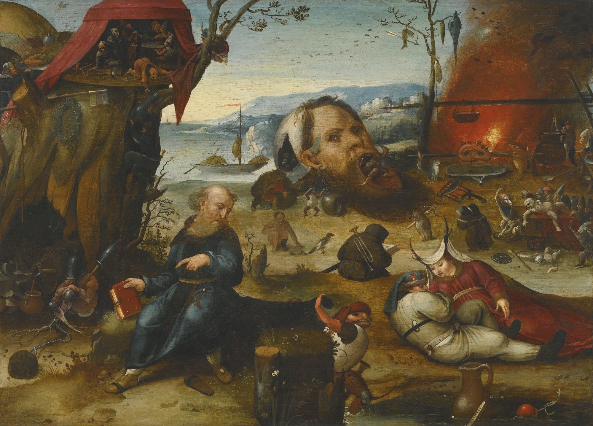 The Temptation of Saint Anthony by Hieronymous Bosch.jpg