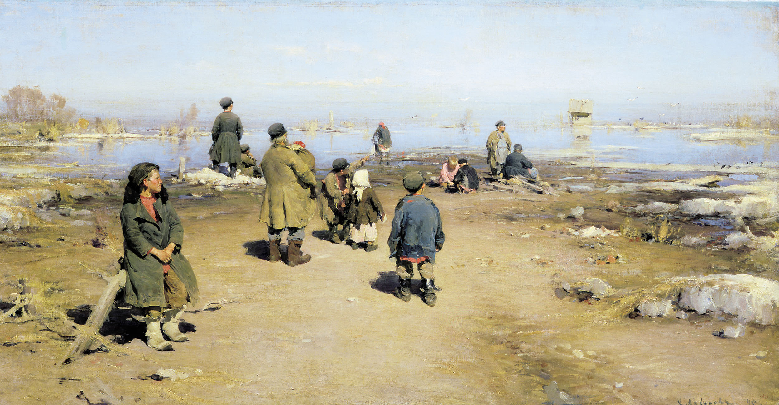 Лед прошел. 1895, холст, масло, 70х136 см.jpg