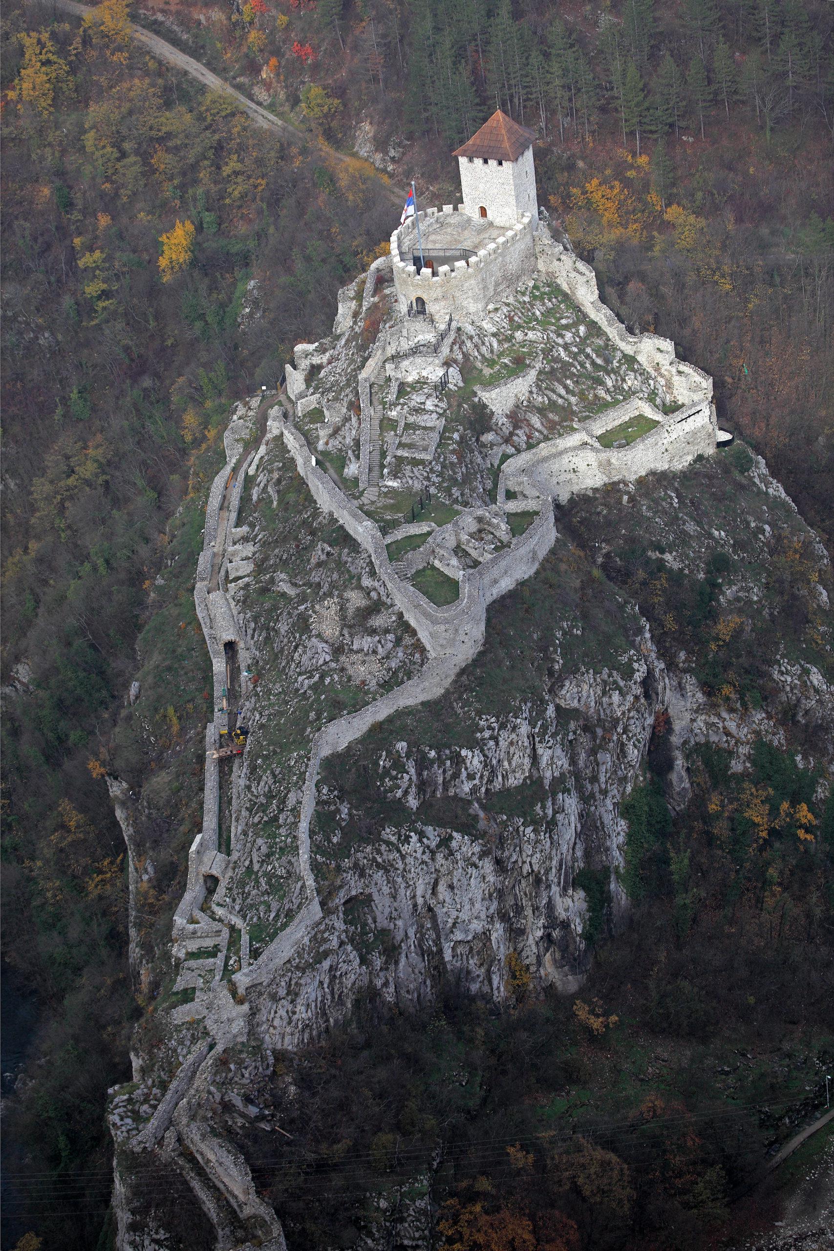 Stari Grad is a fortress near the city of Užice, in central Serbia. Historians believe it was built in the second half of the 14th century CE.jpeg