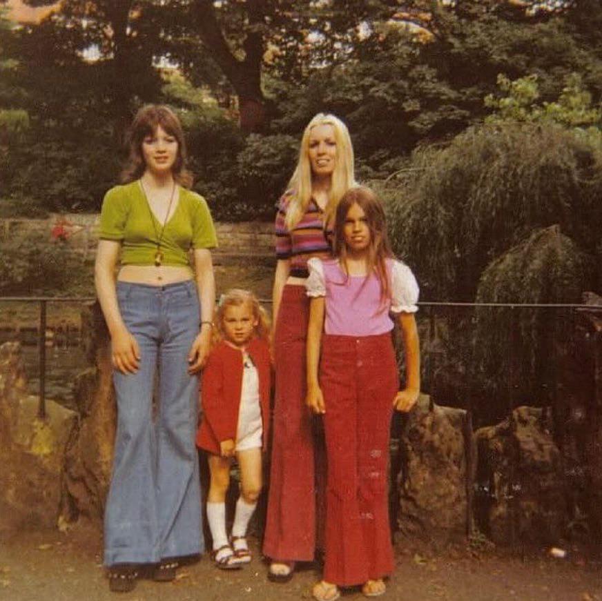Me, my older cousin, my mom and my aunt at the zoo. 1972.jpeg