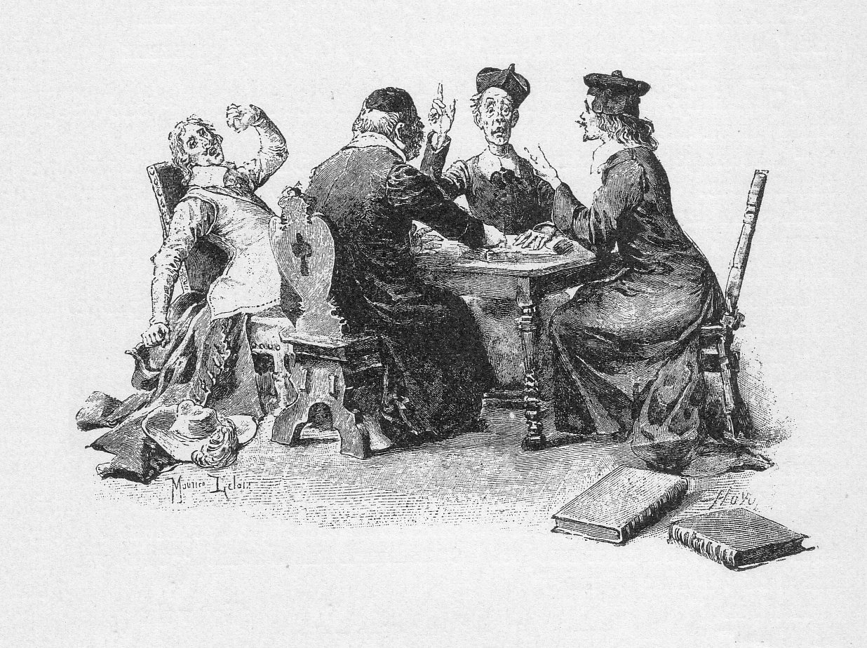 Dumas, Les trois mousquetaires, Chapitre XXVI - La thèse d'Aramis, 1894.jpg