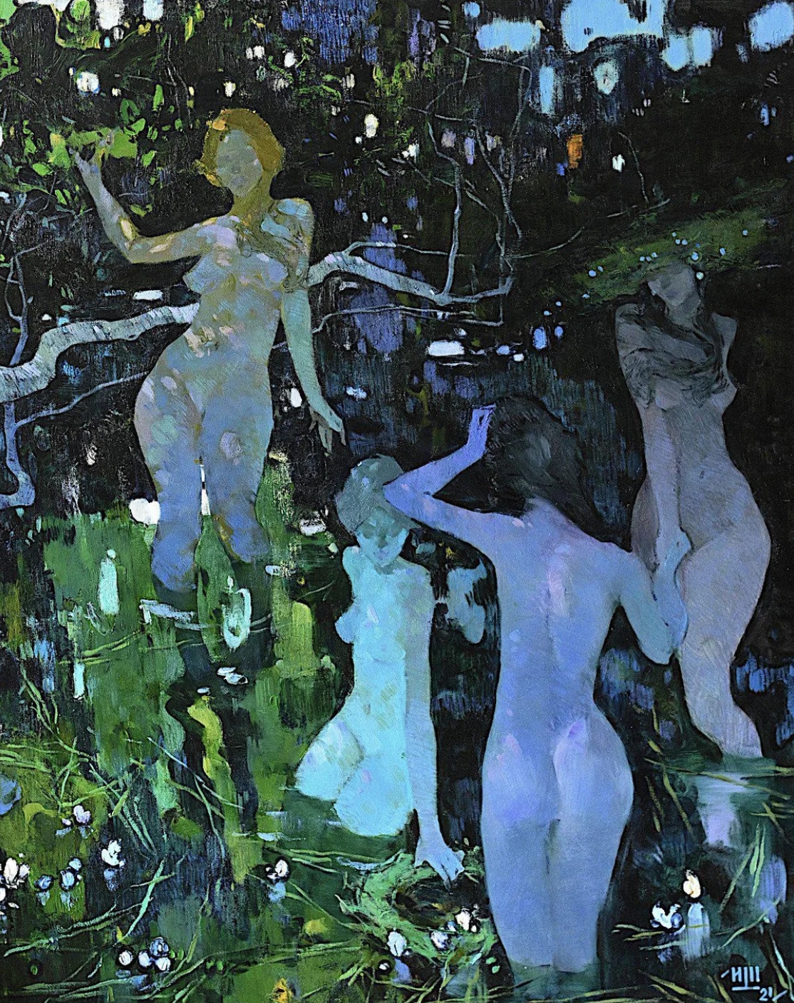 Igor Shcherbakov, Litha, Oil on canvas, 2021.jpg