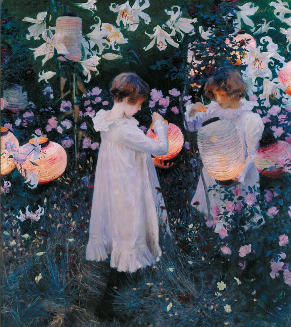 John singer Sargent-carnation lily,lily rose-1886.jpeg