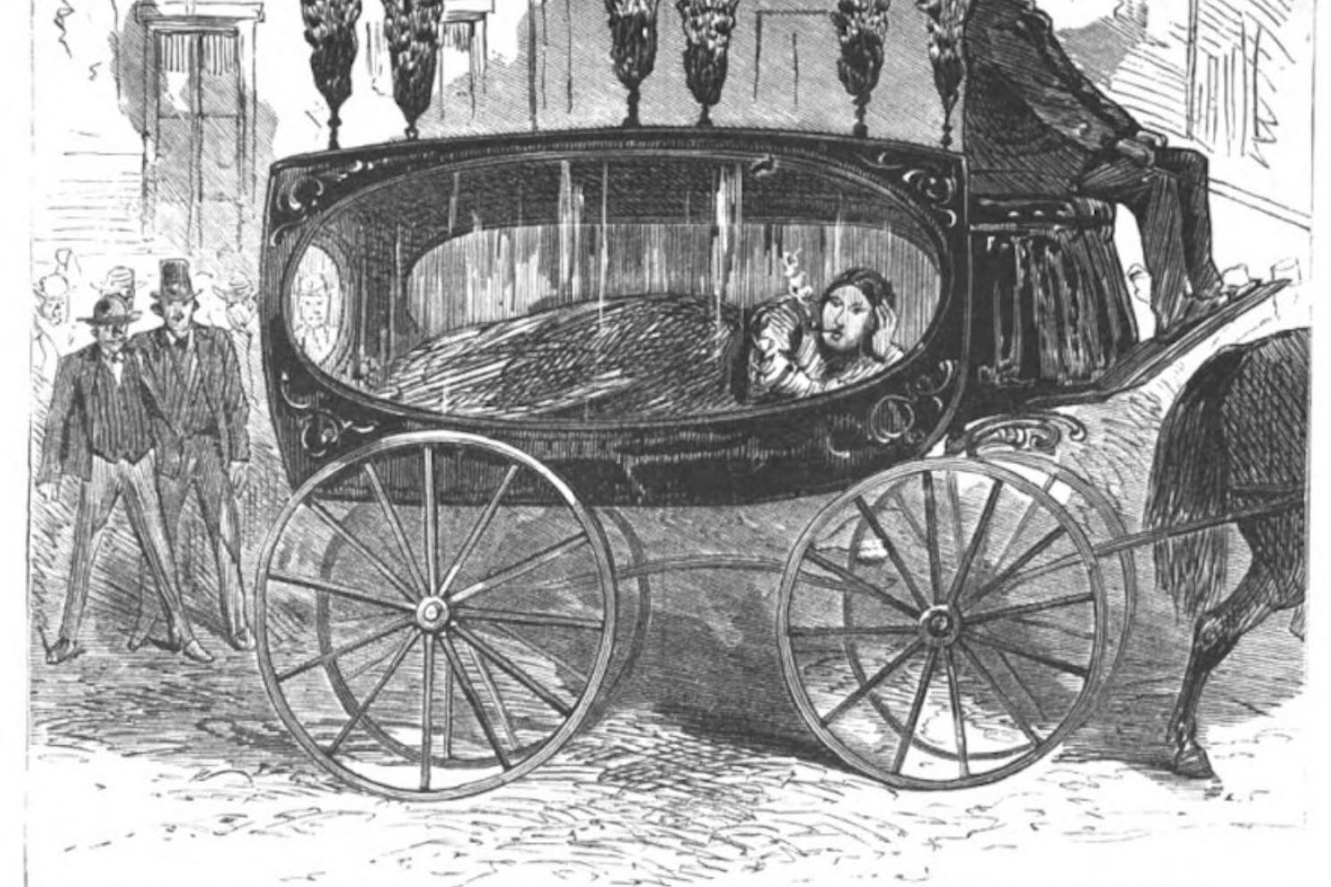 1871 - Quebec woman hired hearse to go around town while smoking a pipe.jpeg