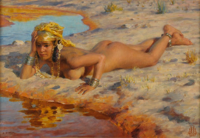 На берегах Уэда. Этьен Дине (1861-1929). 1890.jpg
